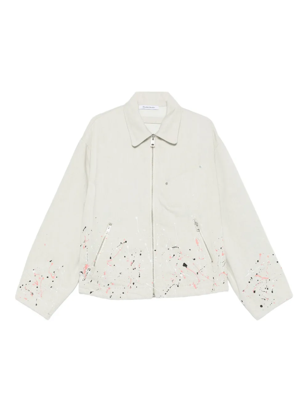 Études Studio zip-fastening overshirt - Toni neutri