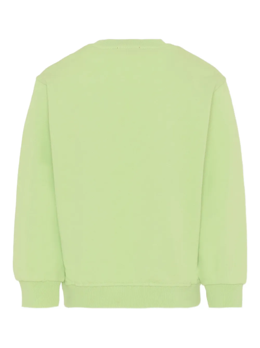 Diesel Kids Sbonnie Over sweater met ronde hals en logo Groen