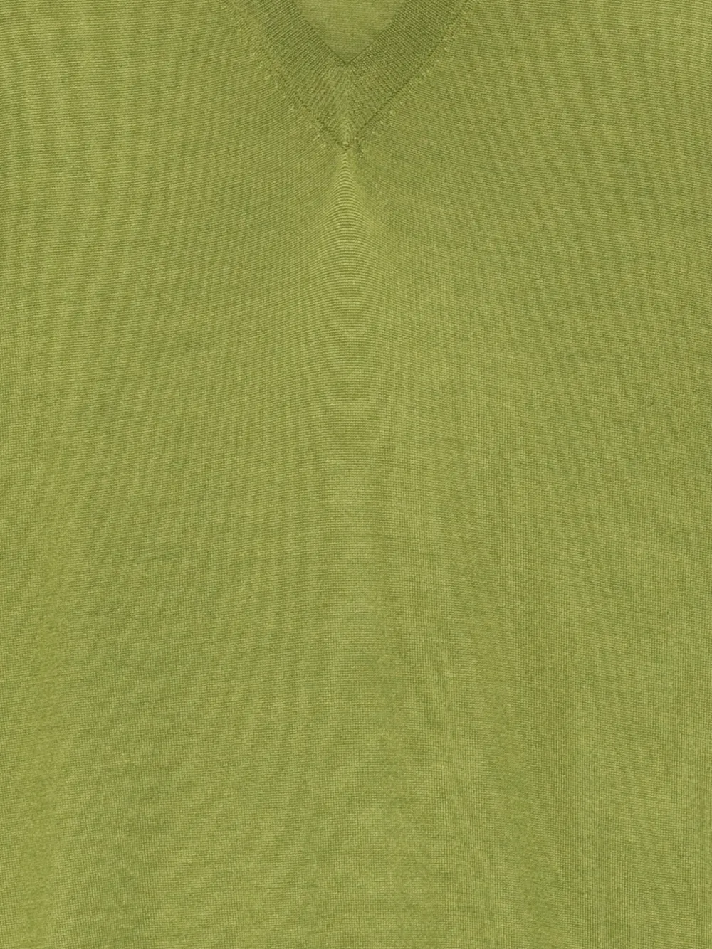 Gabriele Pasini V-neck Knit T-shirt In Green