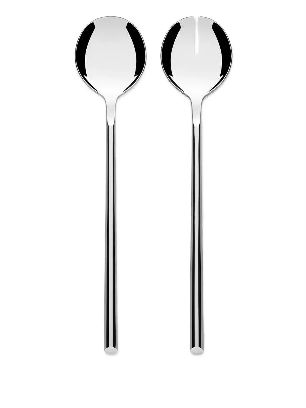 Alessi set of two Clivo slotted salad | plateado | Image 1
