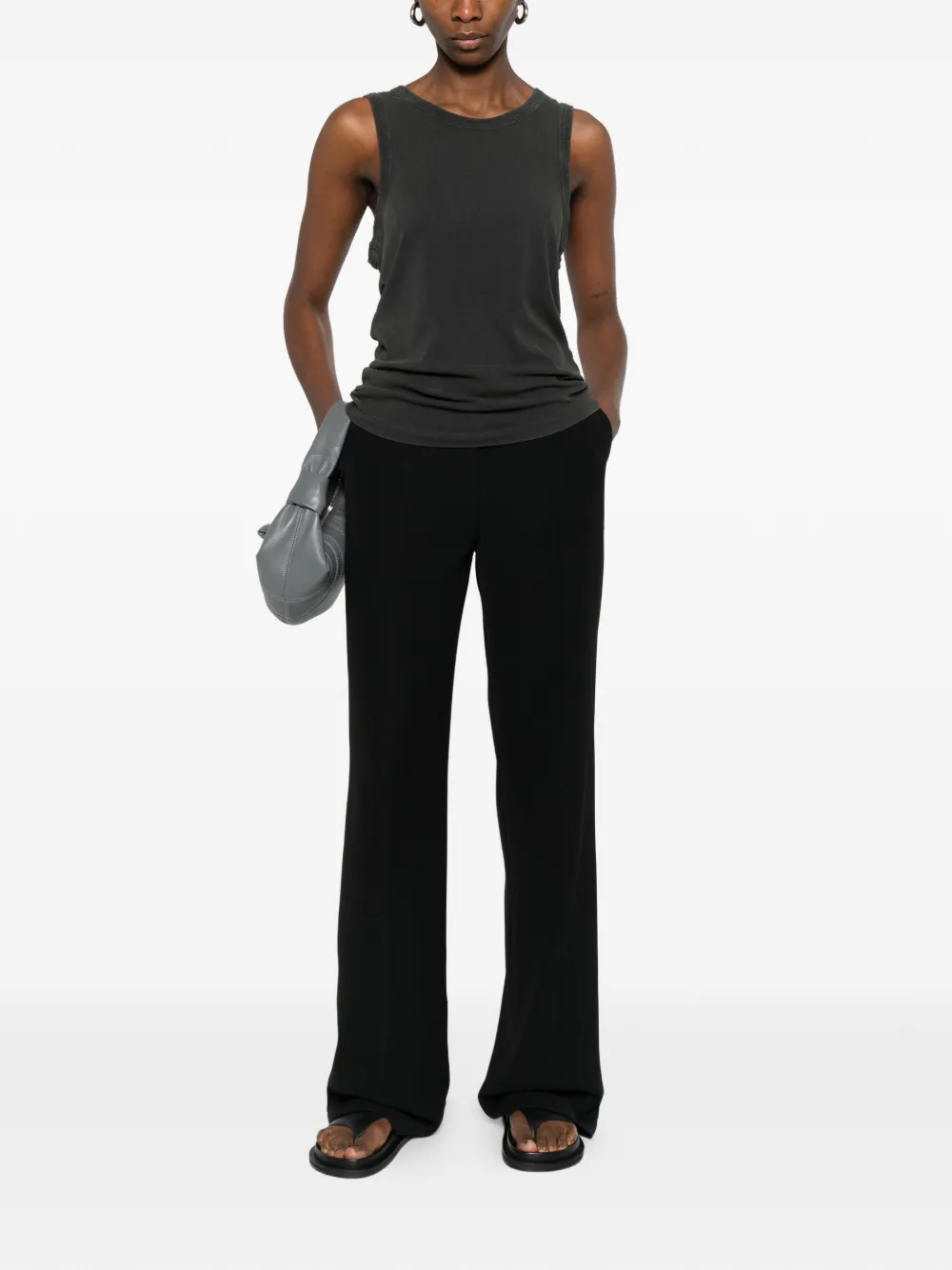  Entire Studios Round-neck Tank Top - Black 