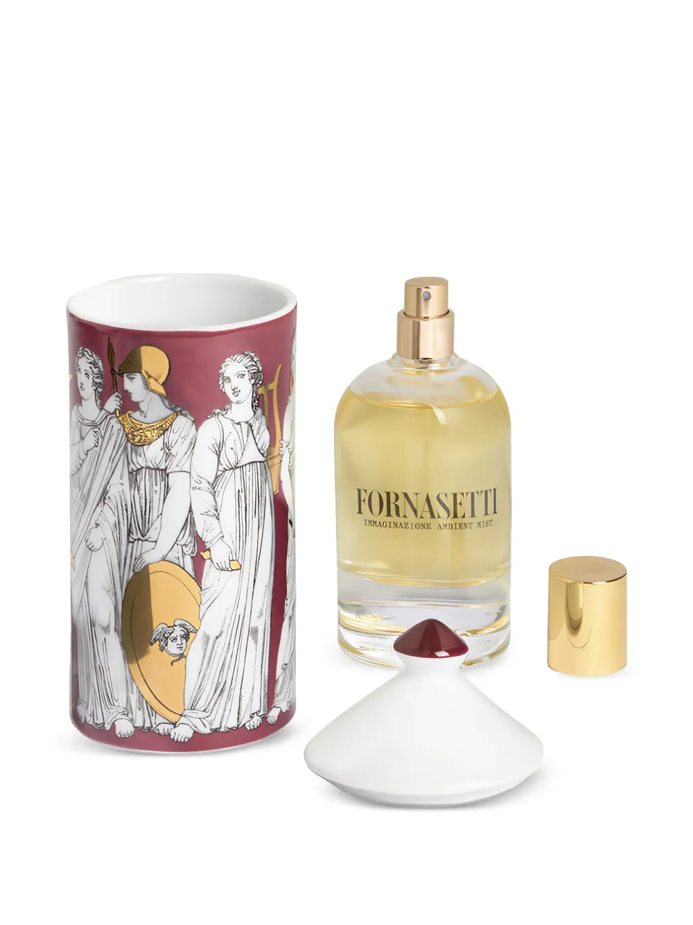 Fornasetti Figure-graphic Room Spray (100ml) In Red