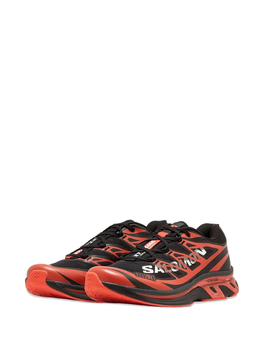 MM6 Maison Margiela X Salomon logo-print sneakers - Zwart