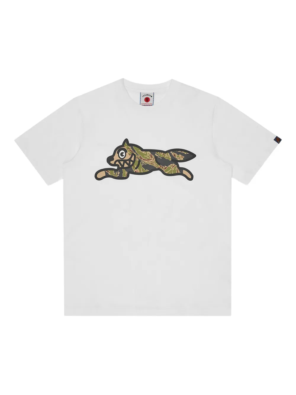 Icecream Logo At The Back T-shirt In White