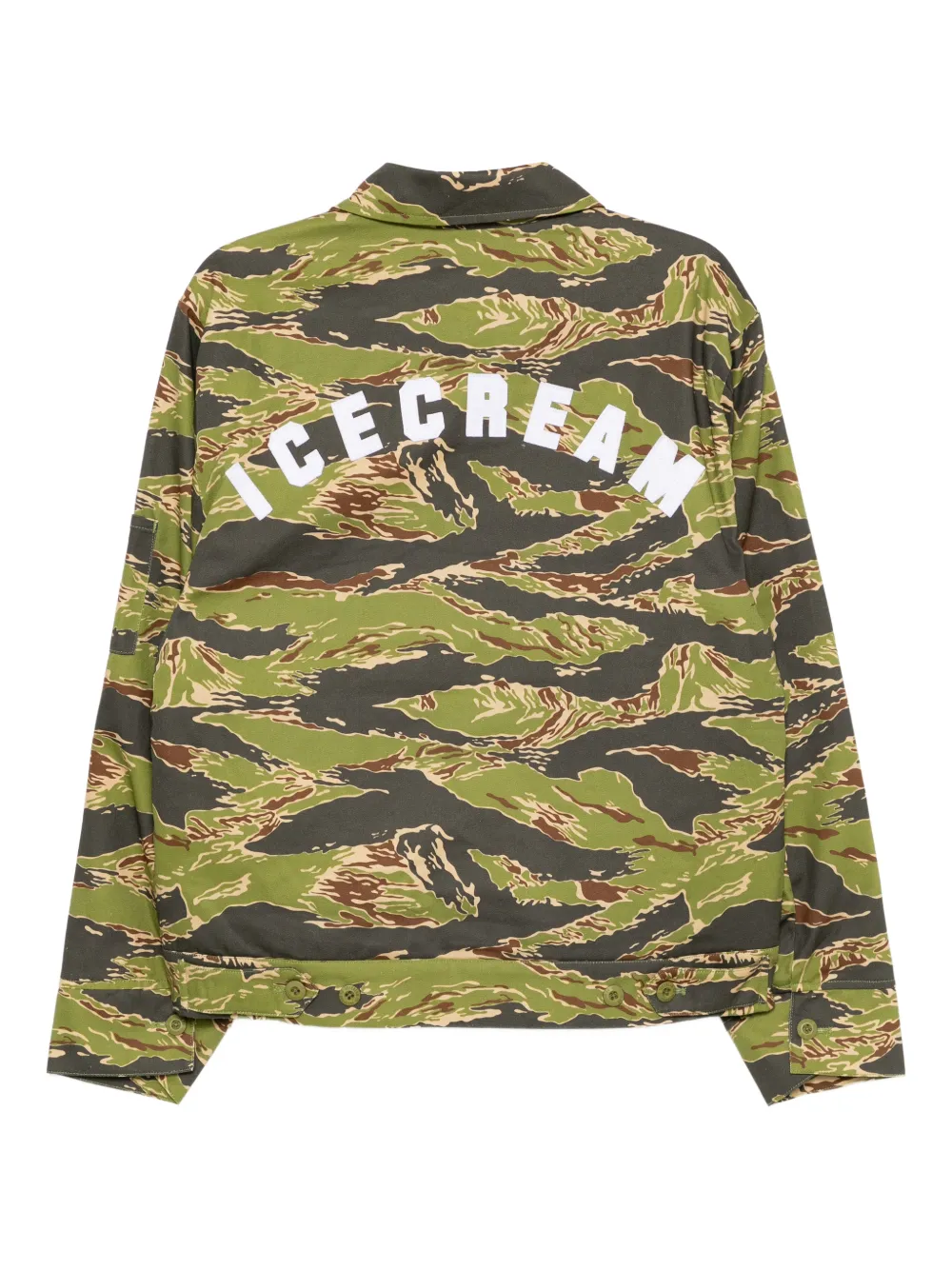 ICECREAM tiger-strip work jacket | Shirt Jackets | Image 2