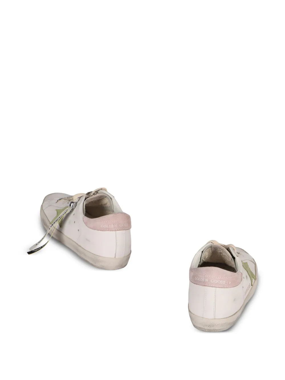 Golden Goose Super Star suède sneakers Wit