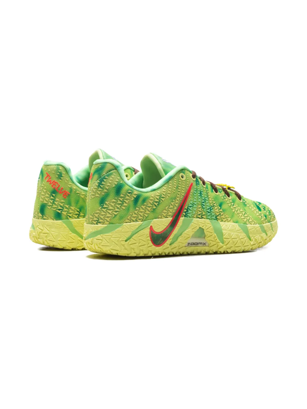 Nike Kids Ja 3 sneakers met zigzag-patroon Groen