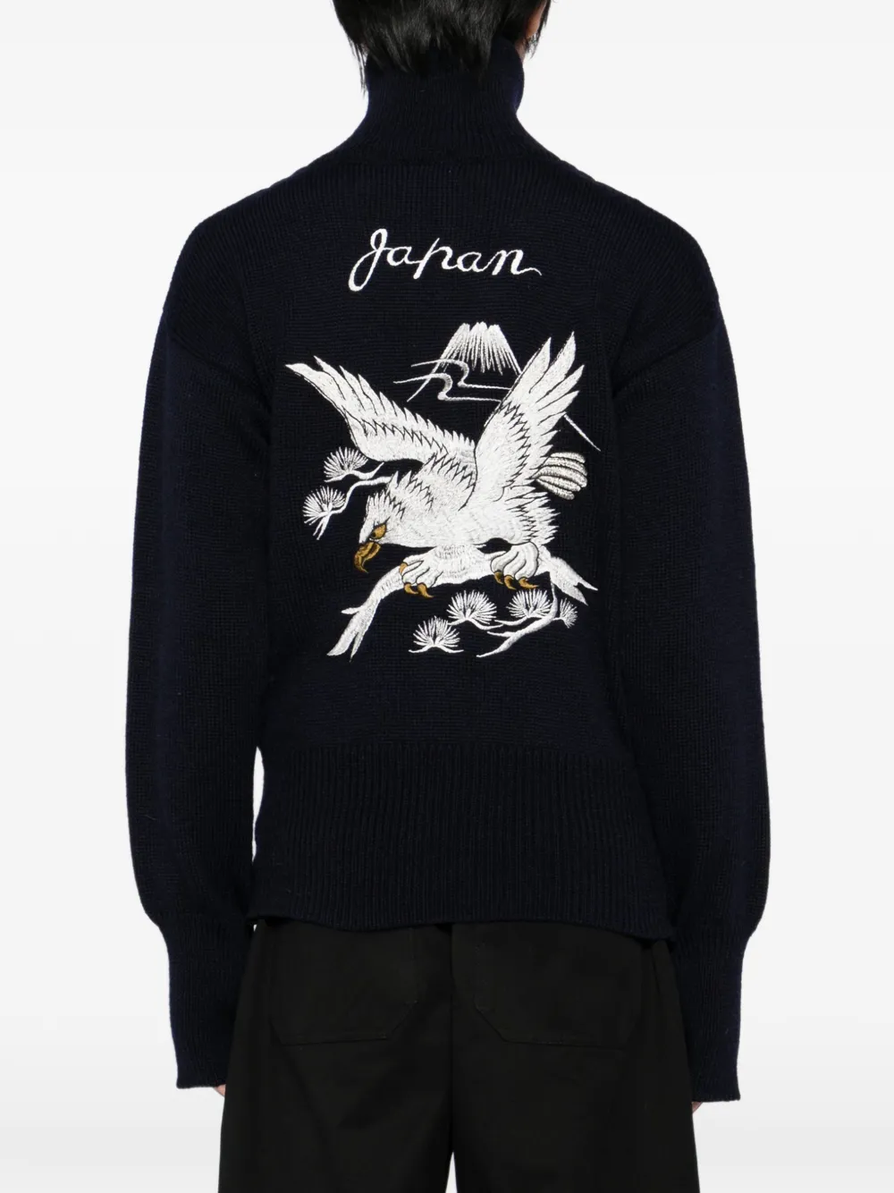 Junya Watanabe MAN x Miller Rayner trui Blauw