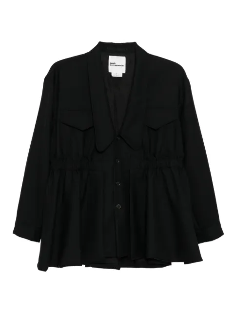 Noir Kei Ninomiya peplum wool jacket