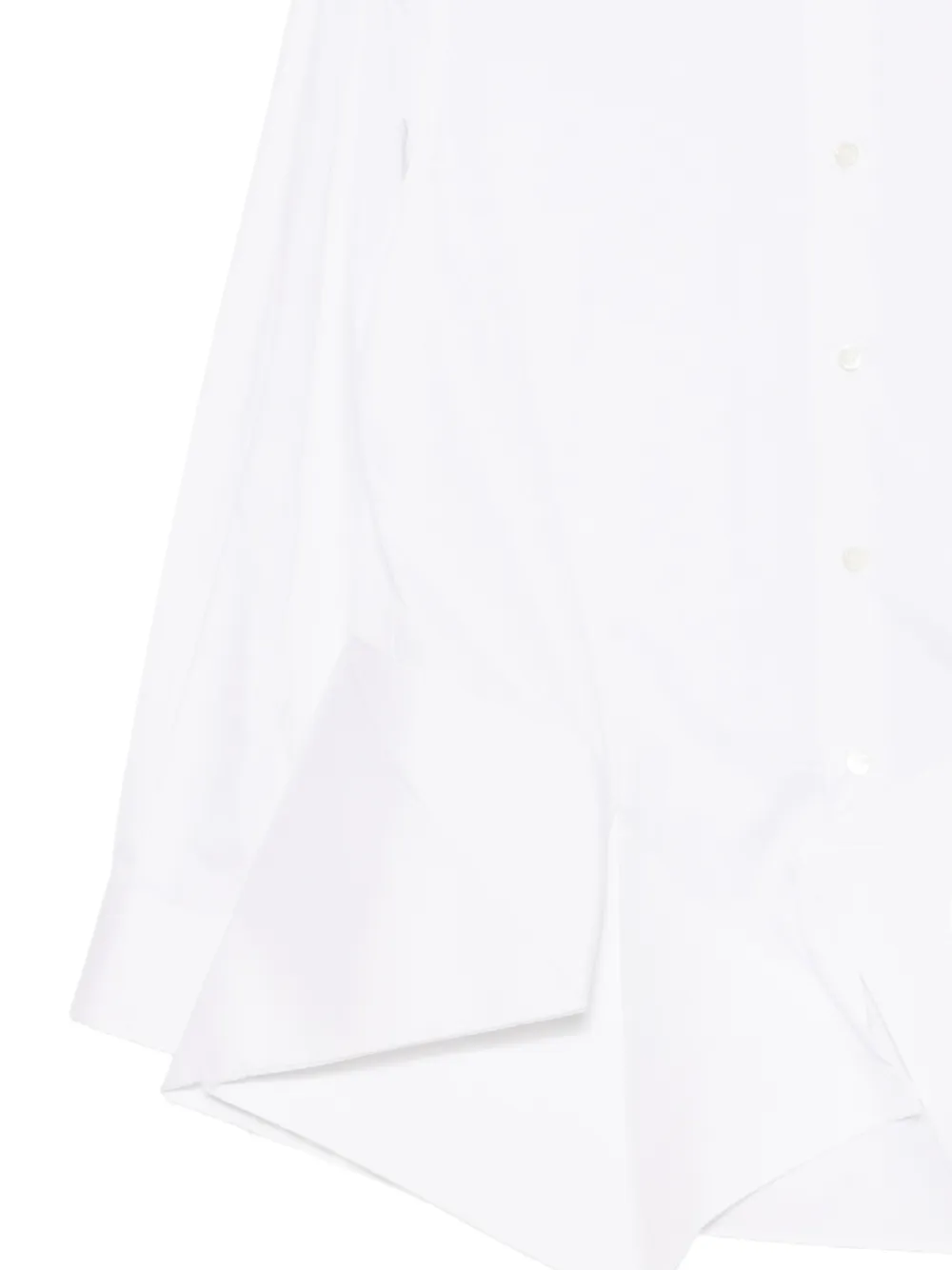 Comme Des Garçons Asymmetrische blouse Wit