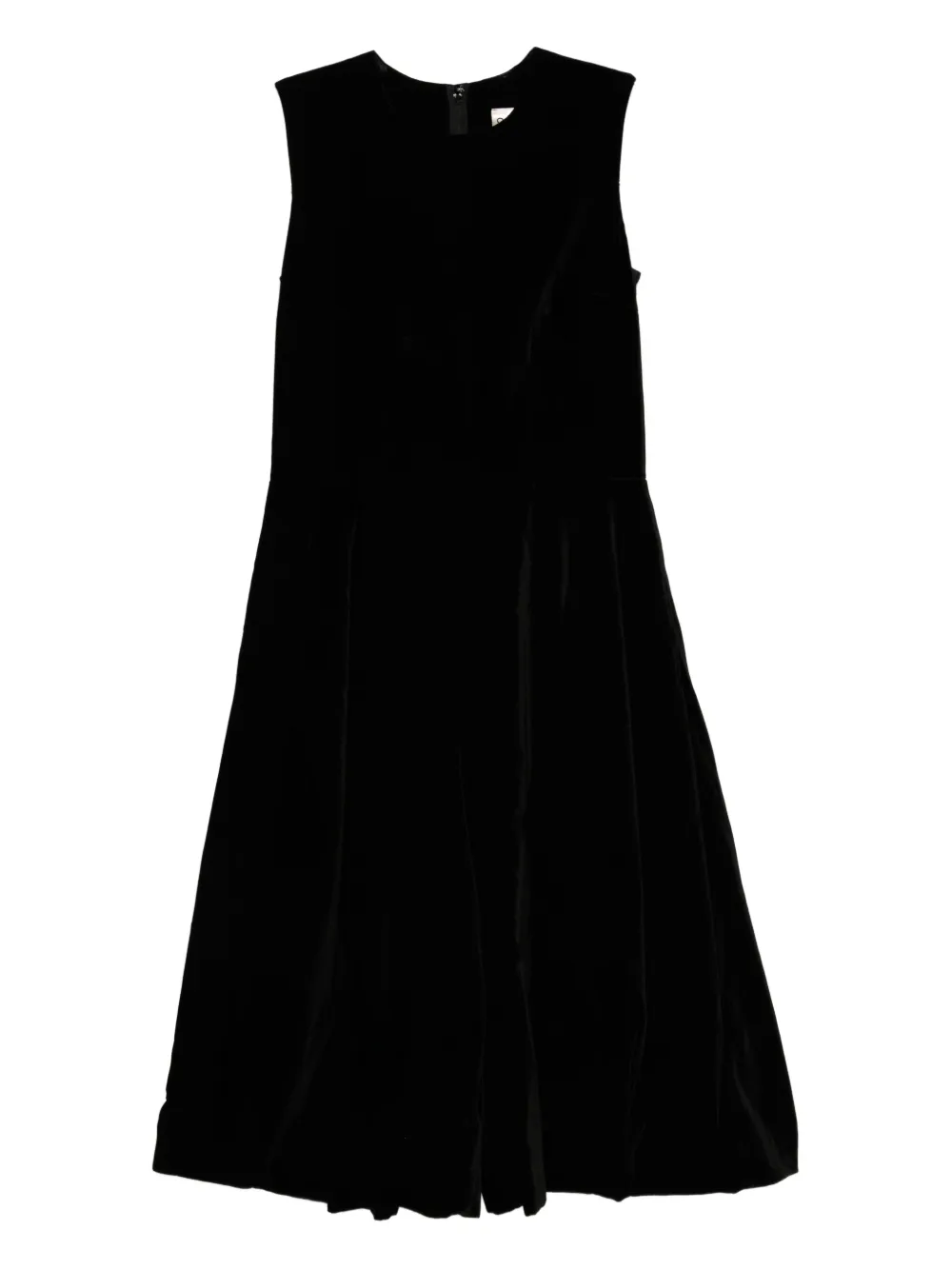 Comme Des Garçons velvet jumpsuit - Nero