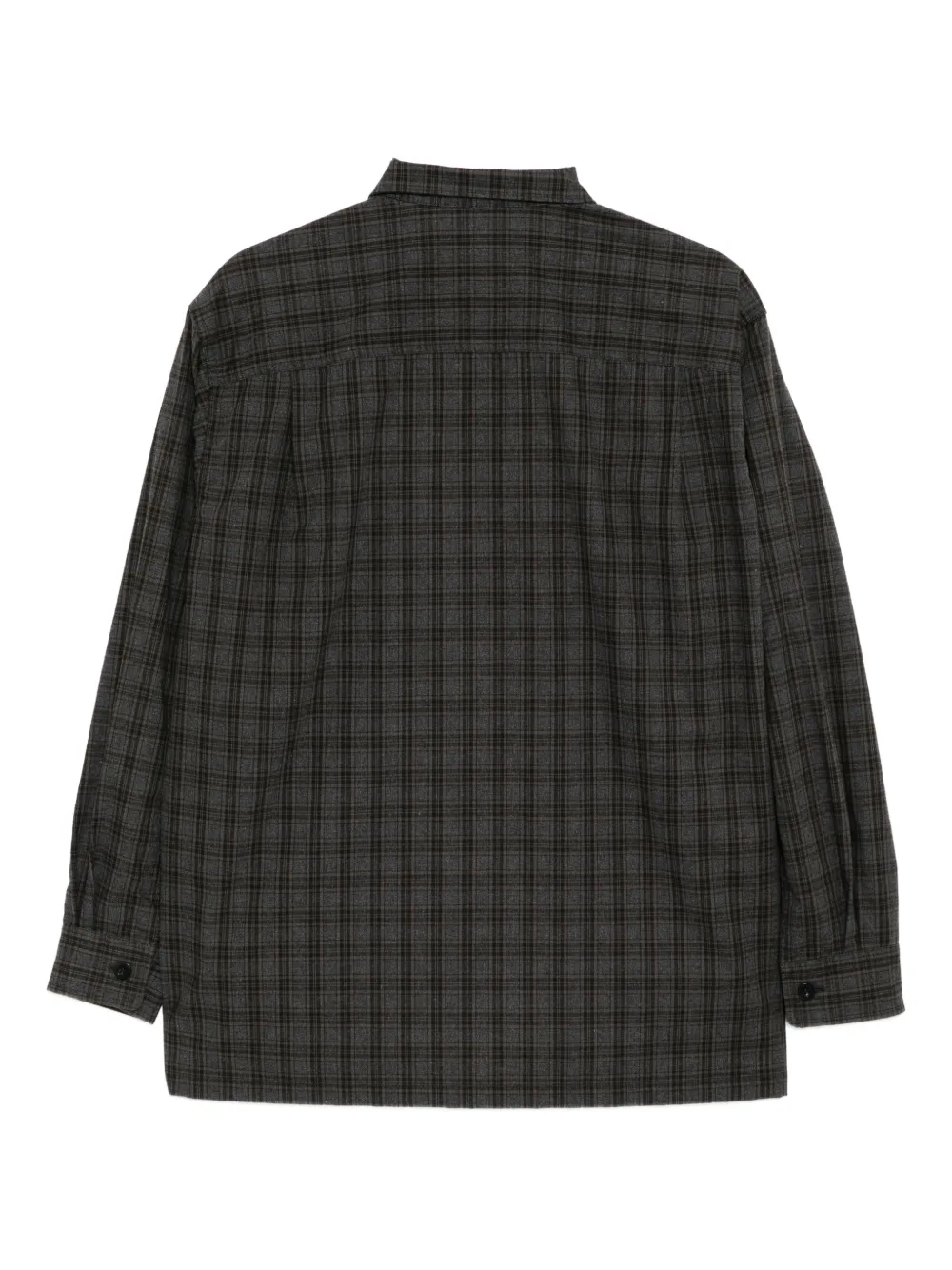 Comme des Garçons Homme Overhemd met afwerking - Grijs