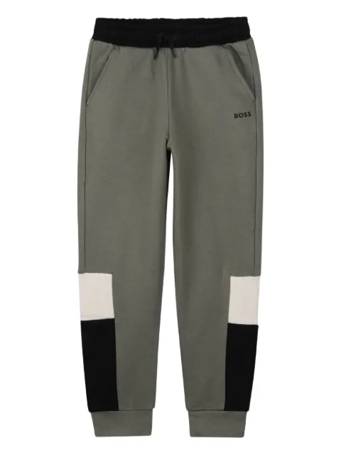 BOSS Kidswear pantalon de jogging bicolore