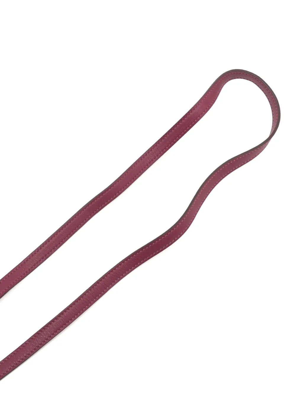 Pre-owned Hermes 1999 Micro Mini Evercolor Bolide 1923 Satchel In Purple