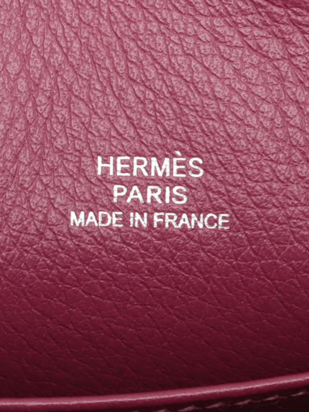 Pre-owned Hermes 1999 Micro Mini Evercolor Bolide 1923 Satchel In Purple