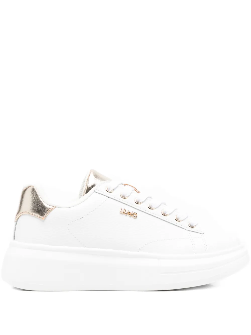 LIU JO 55mm Babol 01 logo sneakers | White | Image 1