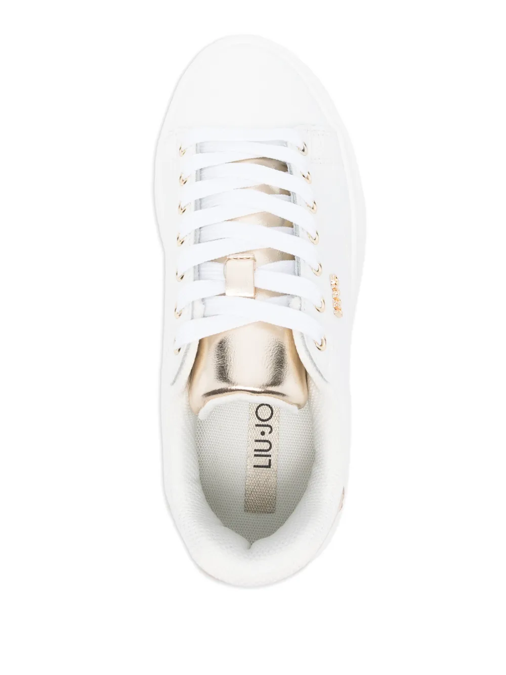 Liu •jo 55mm Babol 01 Logo Sneakers In Nude