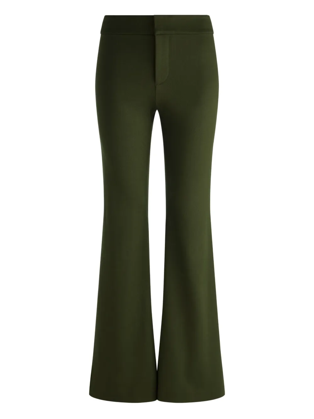 alice + olivia Andrew flared trousers | Green | Image 1