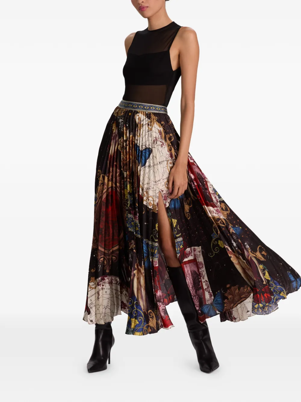  Alice + Olivia Katz Skirt - Black 