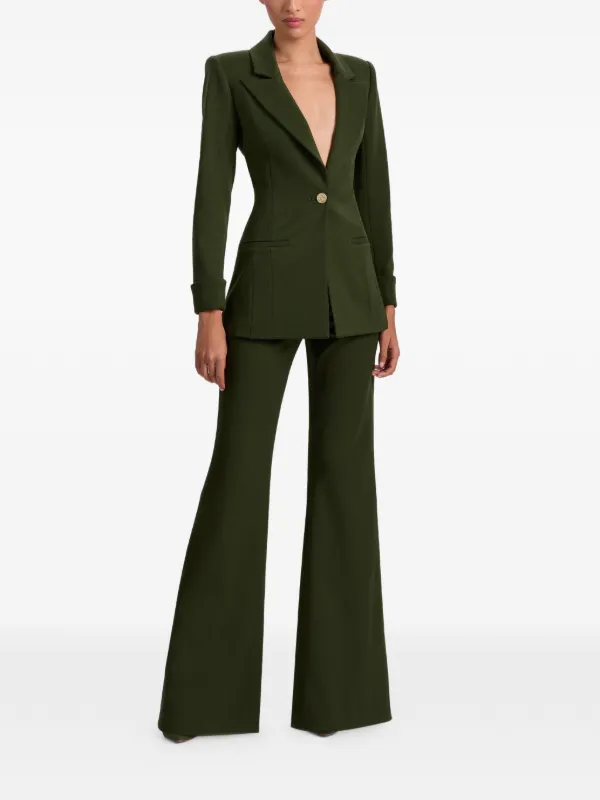 Alice + Olivia Burns ジャケット | グリーン | FARFETCH JP