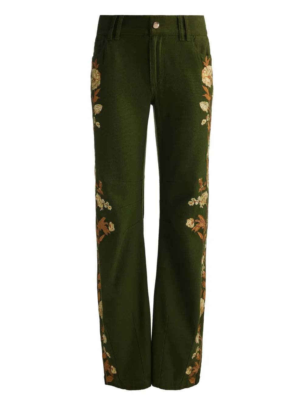 alice + olivia Akers trousers | Green | Image 1