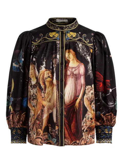 alice + olivia Cora longsleeved button-down top