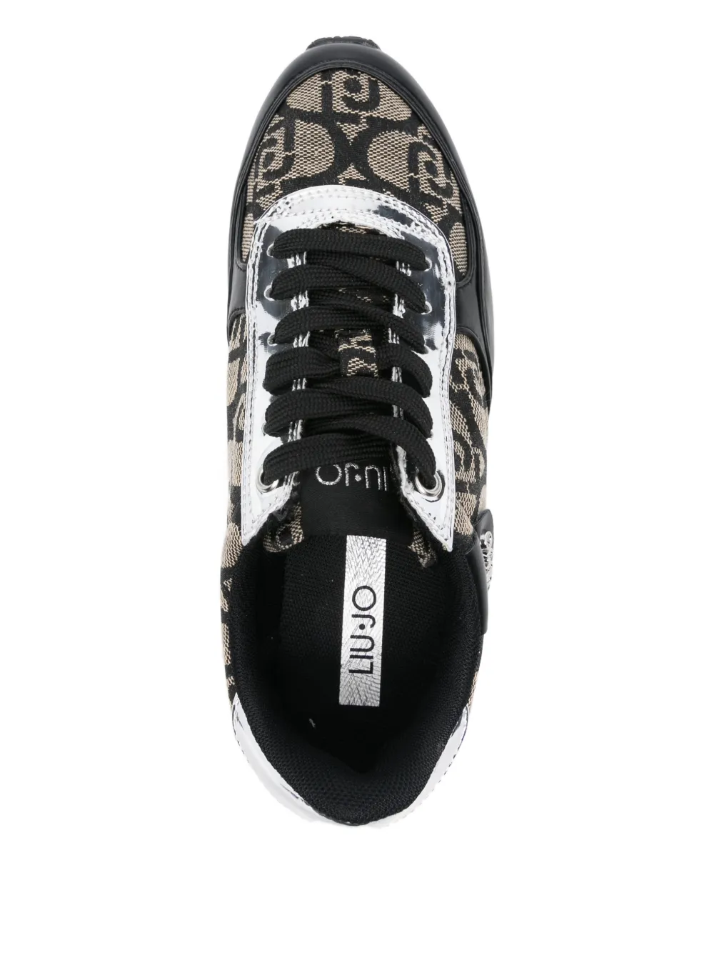 Liu •jo 40mm Evelyn 915 Monogram Sneakers In Multi
