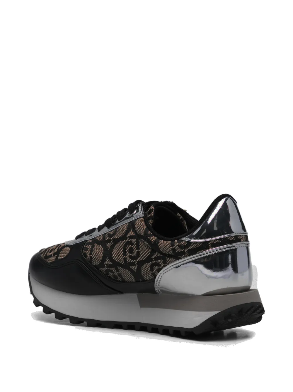 Liu •jo 40mm Evelyn 915 Monogram Sneakers In Multi