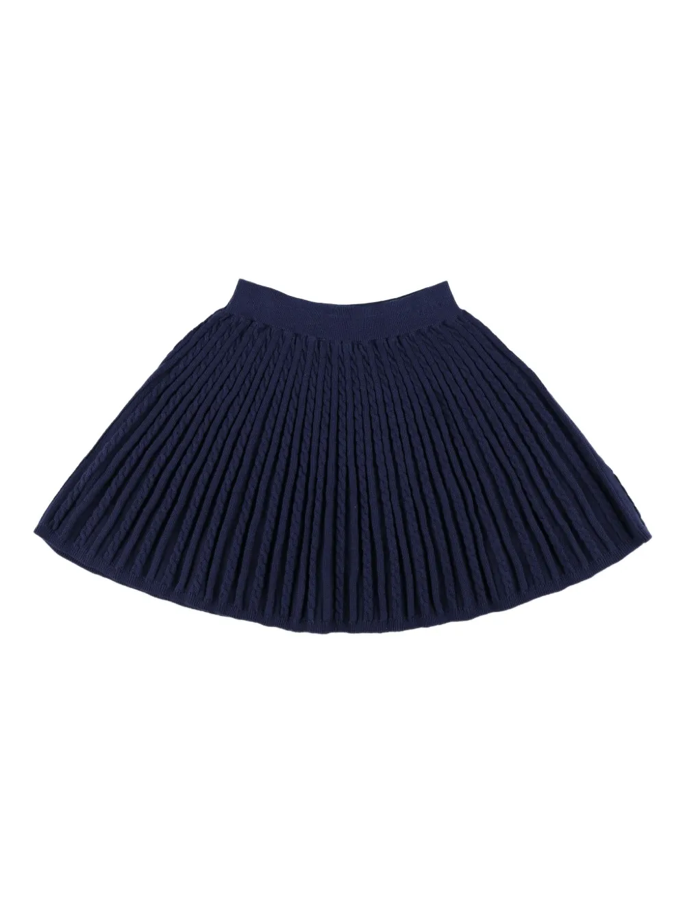 POLO RALPH LAUREN KIDS Gebreid rokset met strepen Blauw