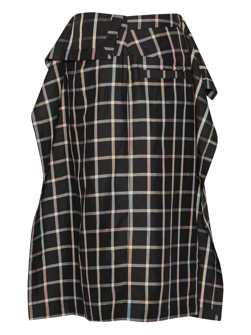 Henrik Vibskov Check Skirt - Black 