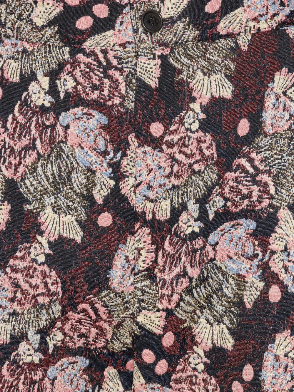  Henrik Vibskov Floral Patterned Shorts - Blue 