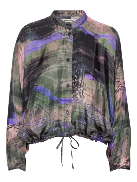 Henrik Vibskov drawstring patterned blouse