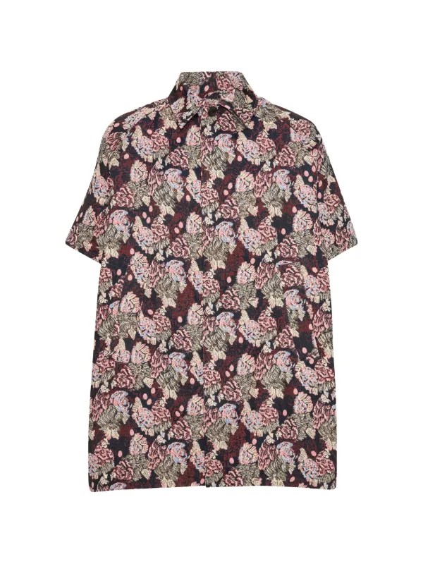 Henrik Vibskov フローラル ジャケット | ブラック | FARFETCH JP