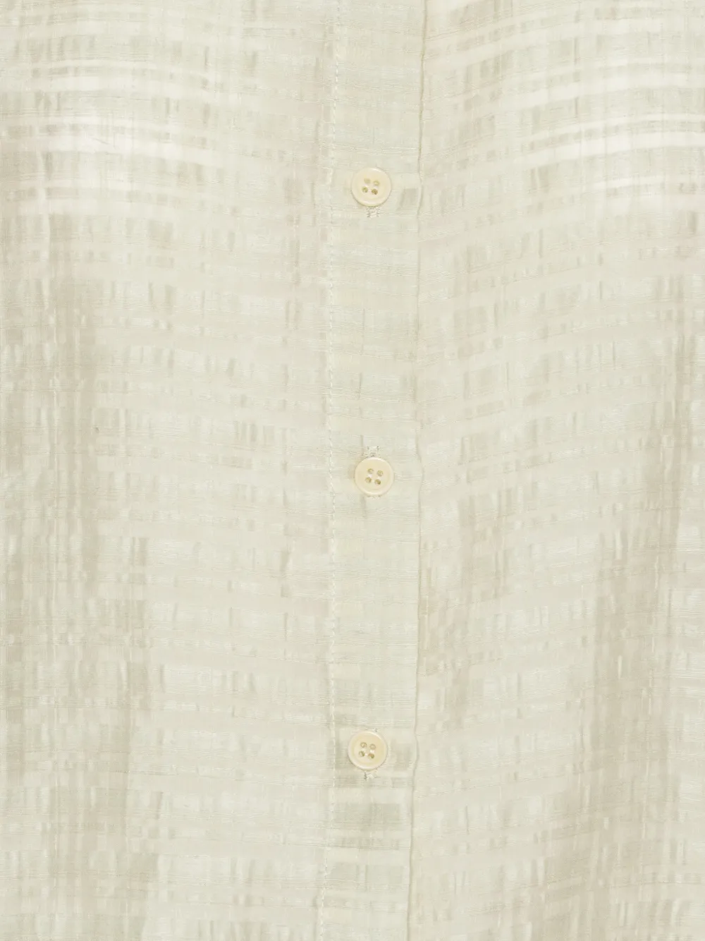 Henrik Vibskov Top met korte mouwen en knopen Beige