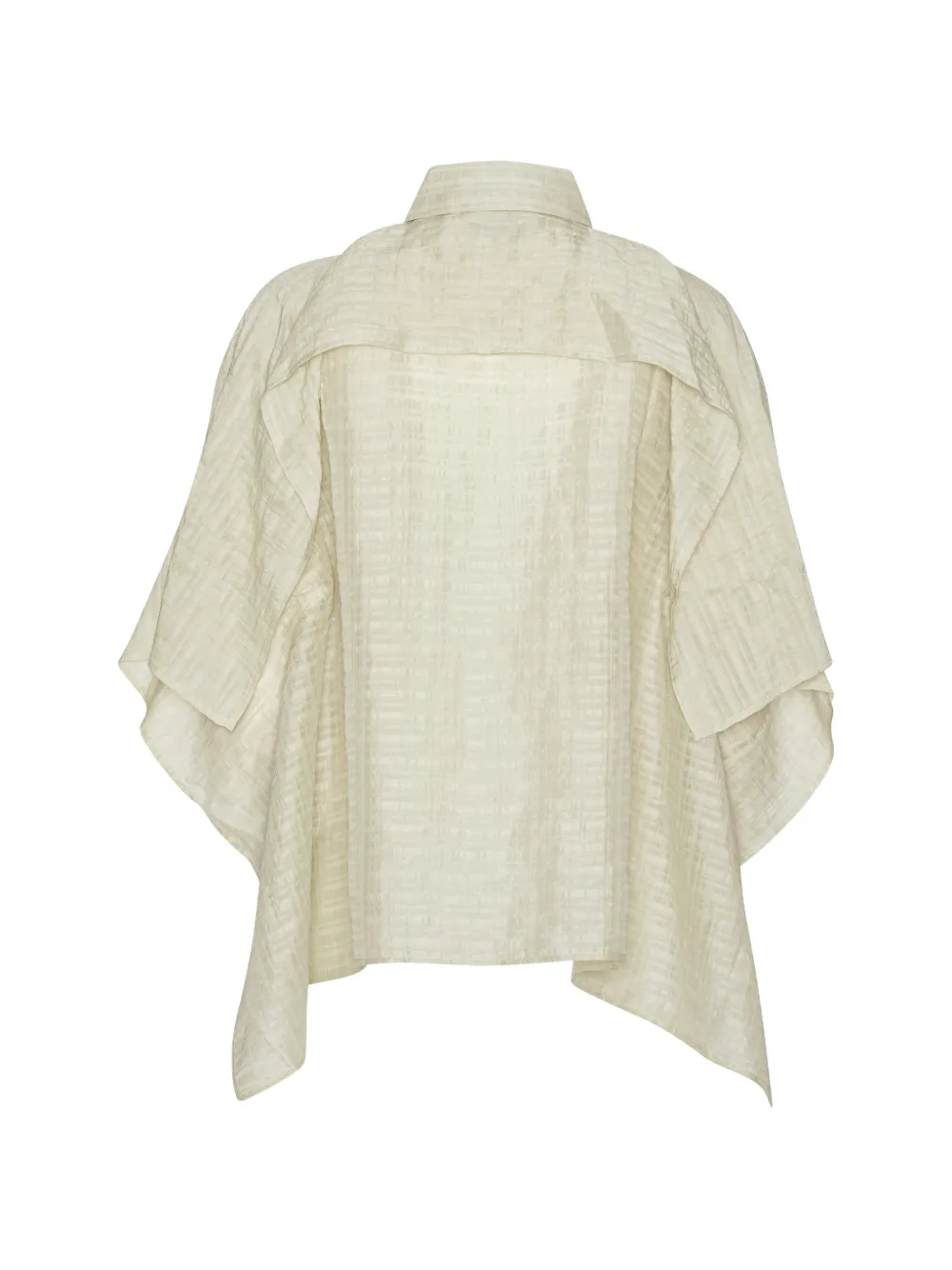 Henrik Vibskov buttoned short-sleeve top - Beige