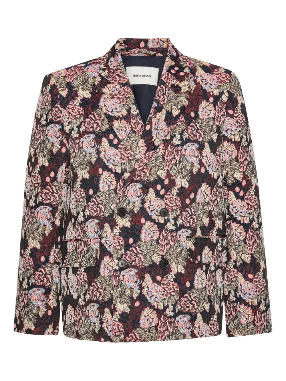 Henrik Vibskov double-breasted blazer - Blu