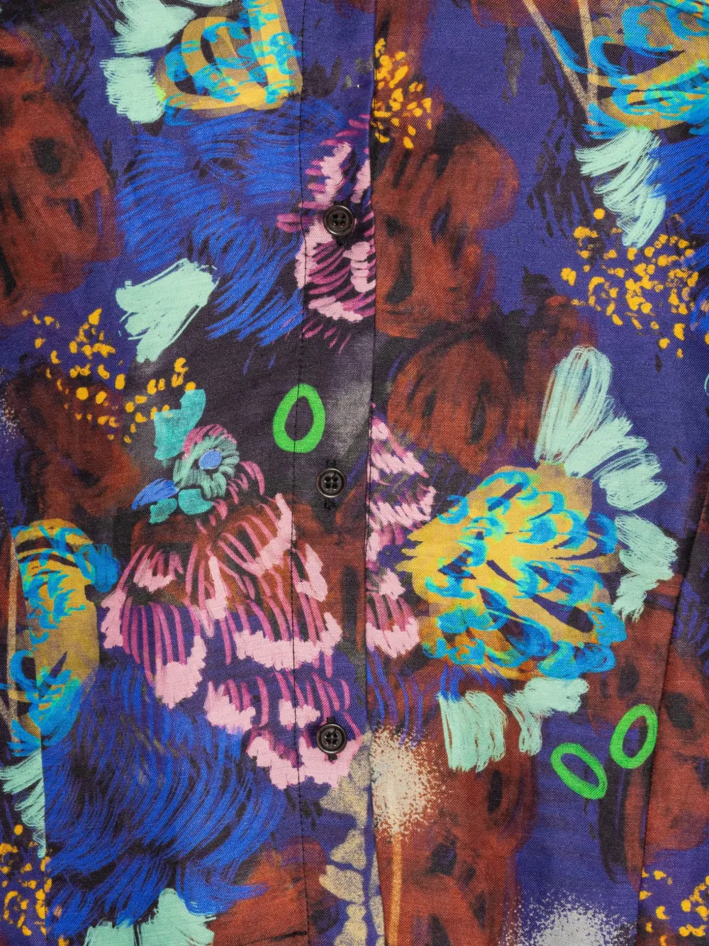  Henrik Vibskov Printed Shirt - Purple 