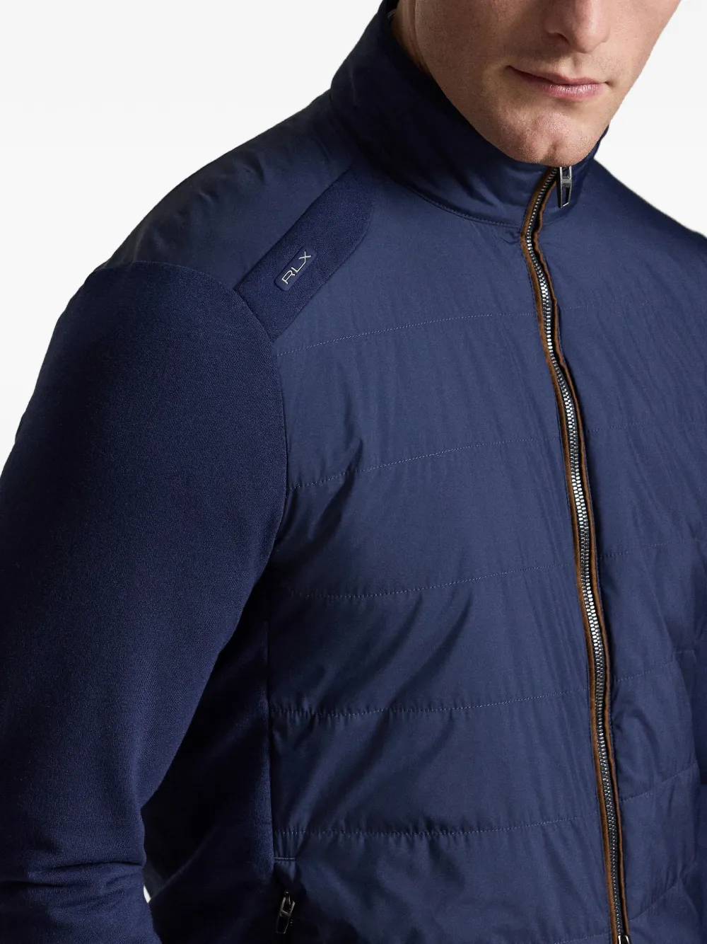 RLX Ralph Lauren Jack met geweven vlak en rits Blauw