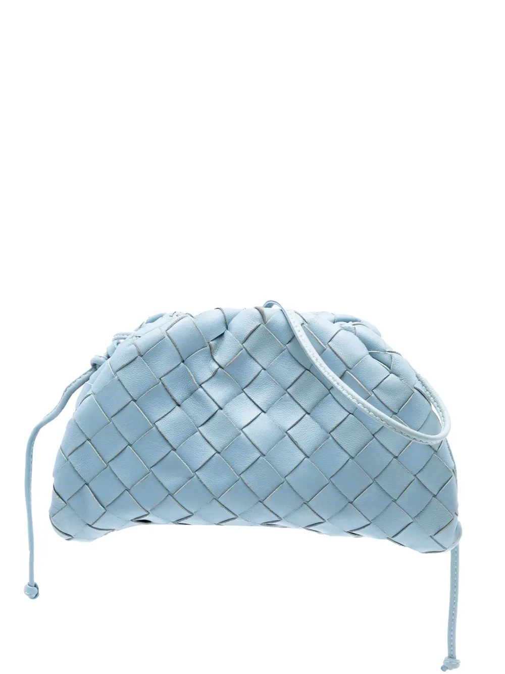 Bottega Veneta Pre-Owned 2012-2025 Nappa Intrecciato The Mini Pouch crossbody bag - Blu