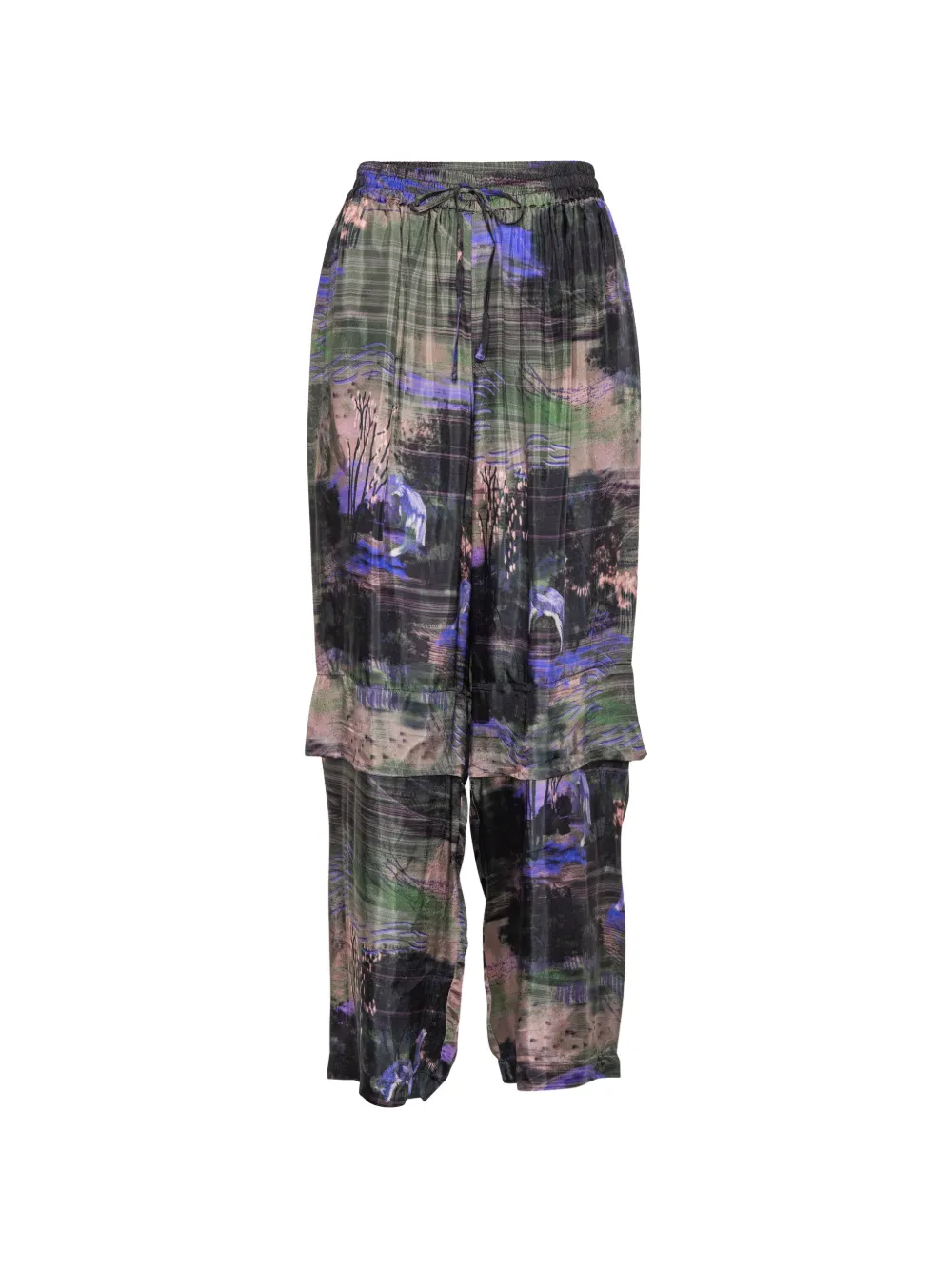 Henrik Vibskov Shants trousers - Verde