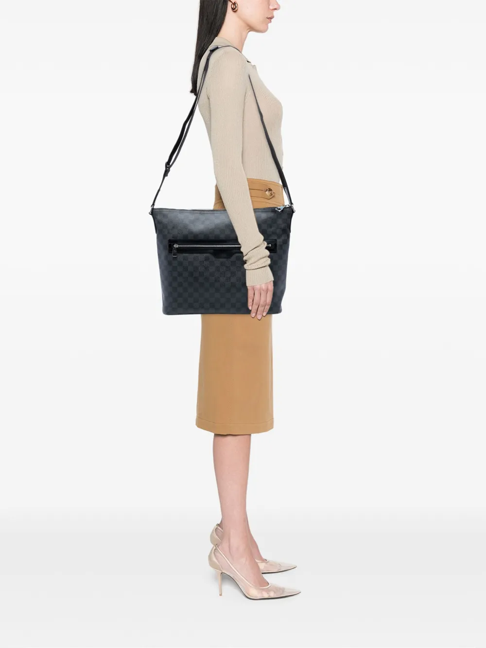 Louis Vuitton Pre-Owned 2011 Damier Graphite Mick GM crossbody bag | Pre-Owned | Image 2