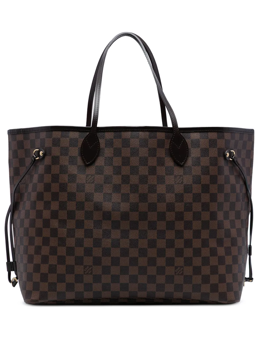 Louis Vuitton Pre-Owned 2013 ダミエ エベヌ ネヴァーフル GM トートバッグ - ブラウン Louis Vuitton Pre-Owned 2013 ダミエ エベヌ ネヴァーフル GM トートバッグ - ブラウン