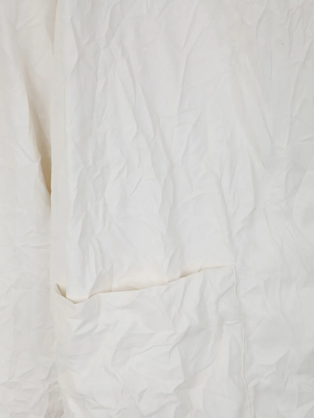 Maria Calderara Jack met grafische knopen Beige