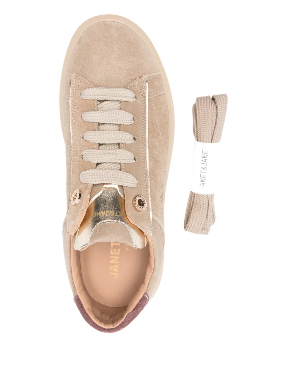 Janet & Janet 50mm Platform Sneakers In Multi