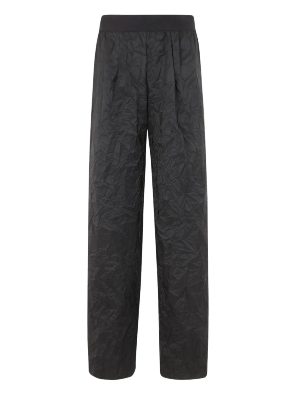 Maria Calderara テクスチャード パンツ - ブラック