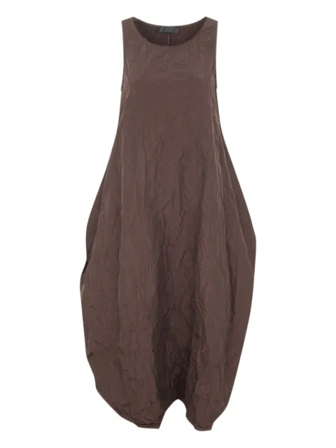 Maria Calderara wrinkled sleeveless dress