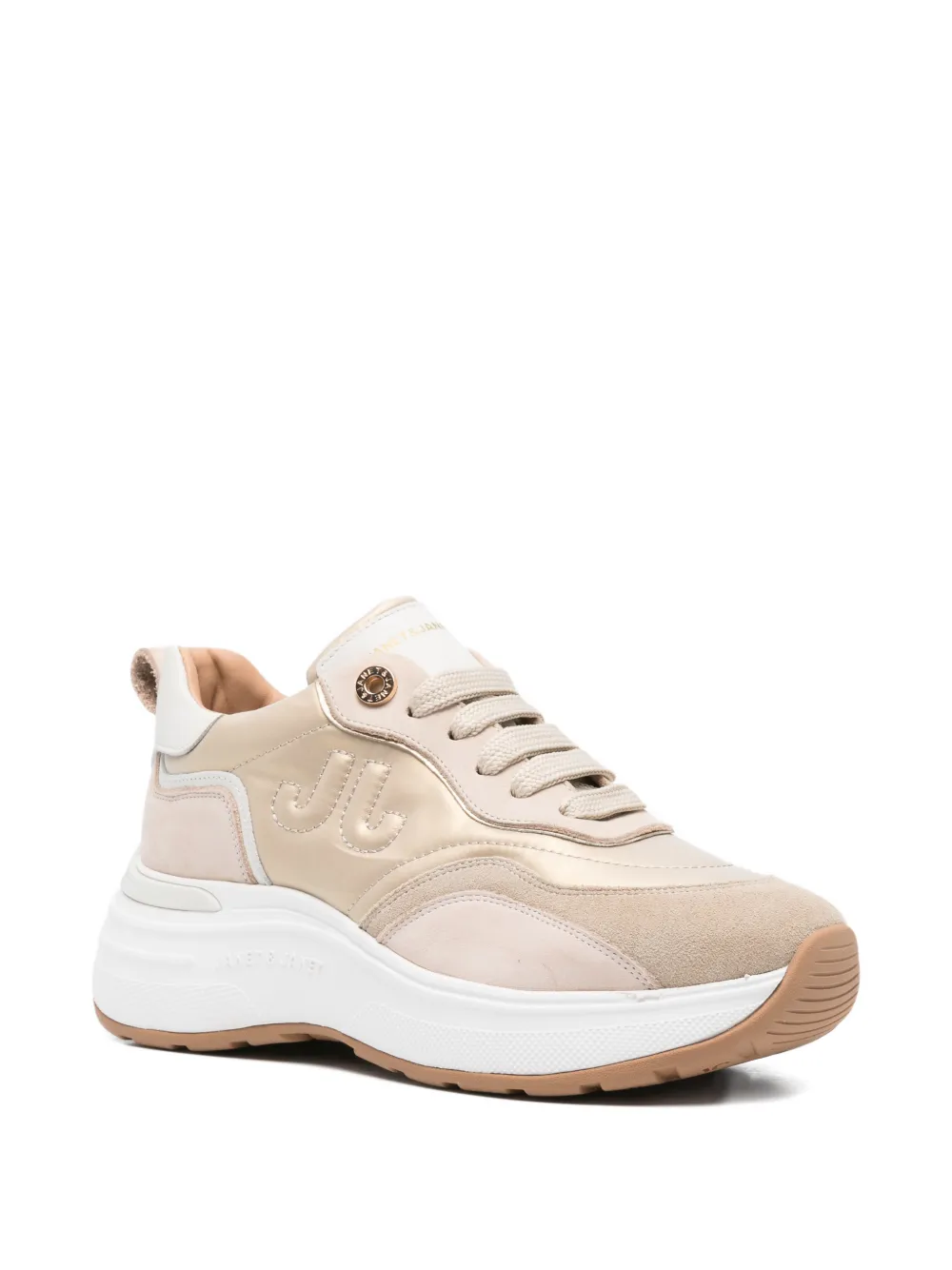 Janet & Janet 50mm Logo-detail Sneakers In Multi