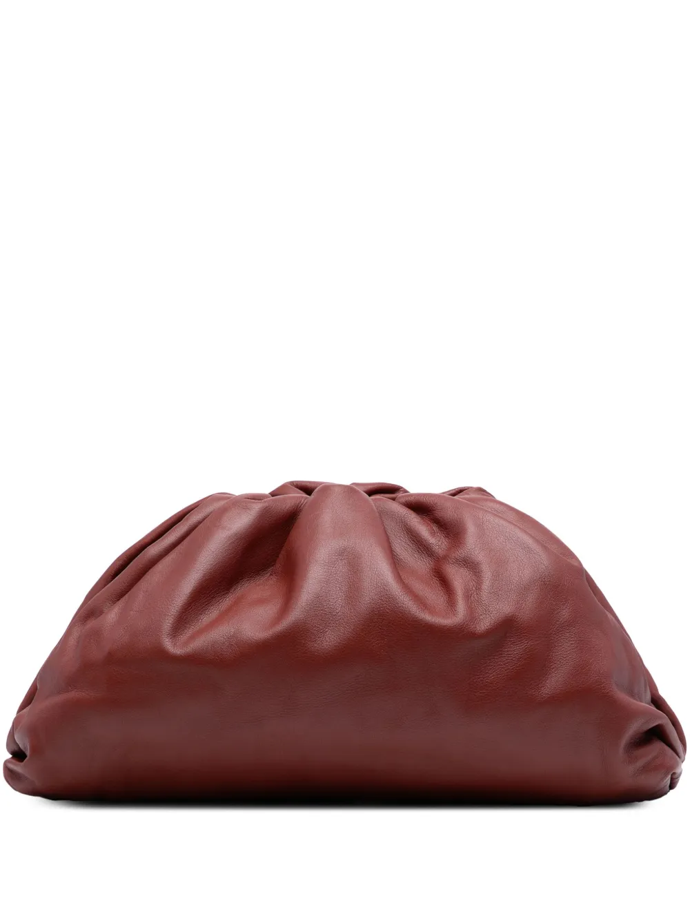 Bottega Veneta Pre-Owned 2012-2025 ティーン ラムスキン ポーチ クラッチバッグ - レッド