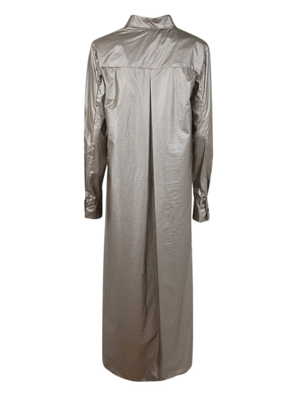 Maria Calderara Blousejurk met knopen - Grijs