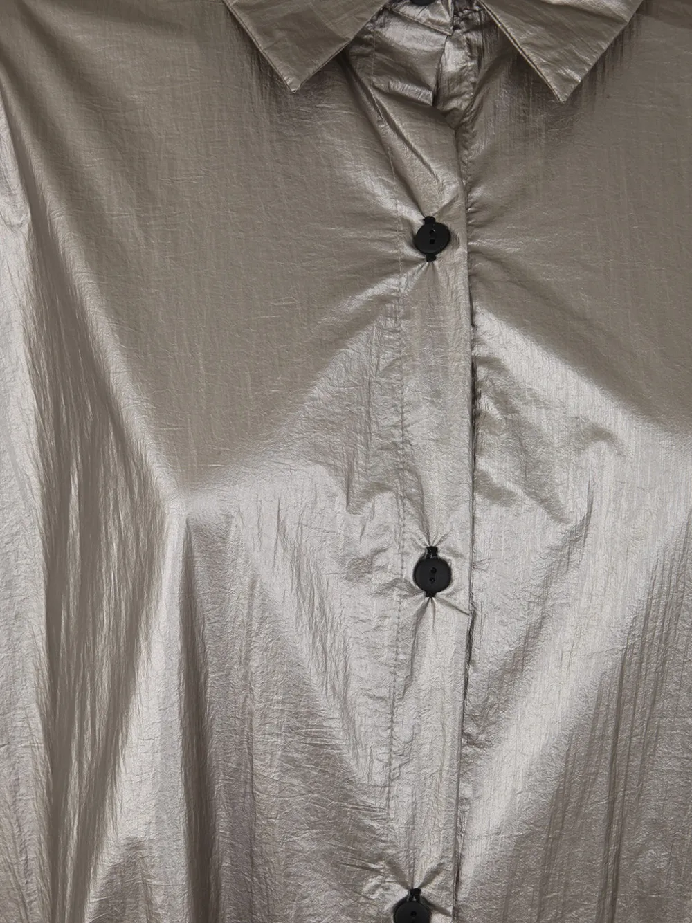 Maria Calderara Blousejurk met knopen Grijs